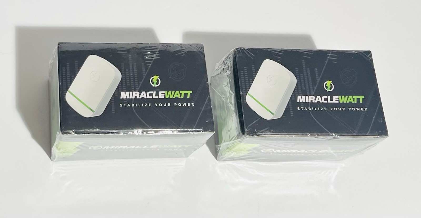 2x MiracleWatt Stabilize Your Homes Electrical Current Reactive Power Com SD008