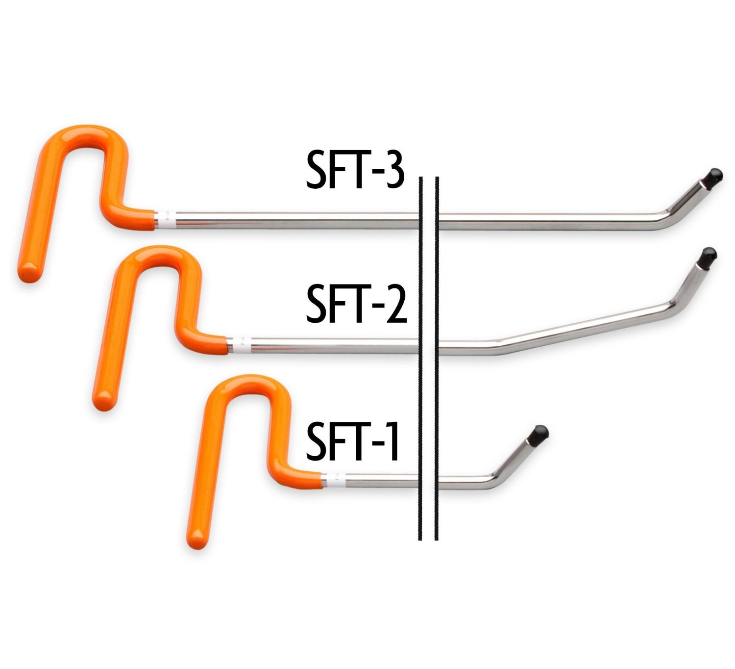Dent Magic Soft Tip PDR Set Original 3 Piece Paintless Dent Repair