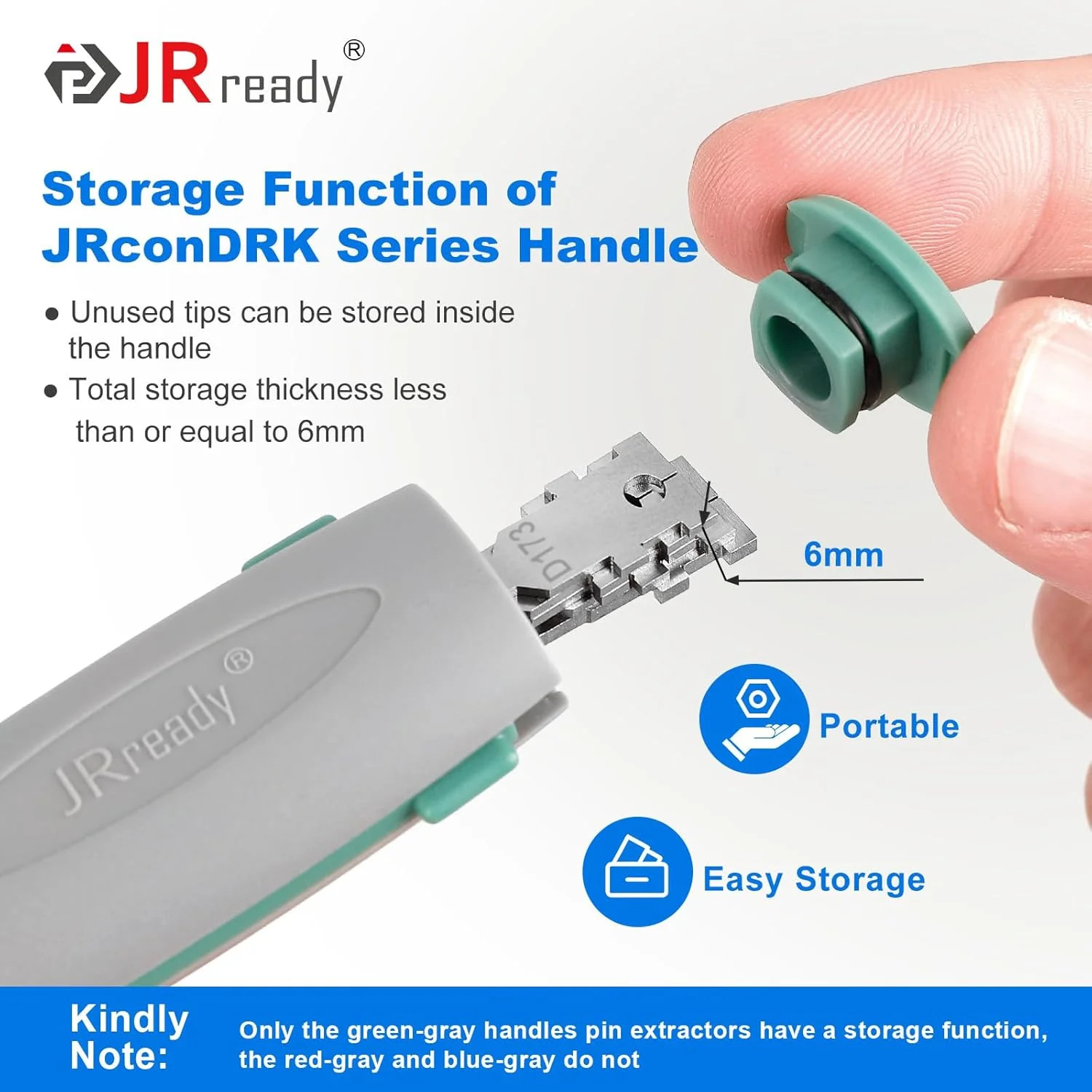 JRready 20PCS Pin Removal Tool Kit, Pin Electrical Terminal Release Tool Set for