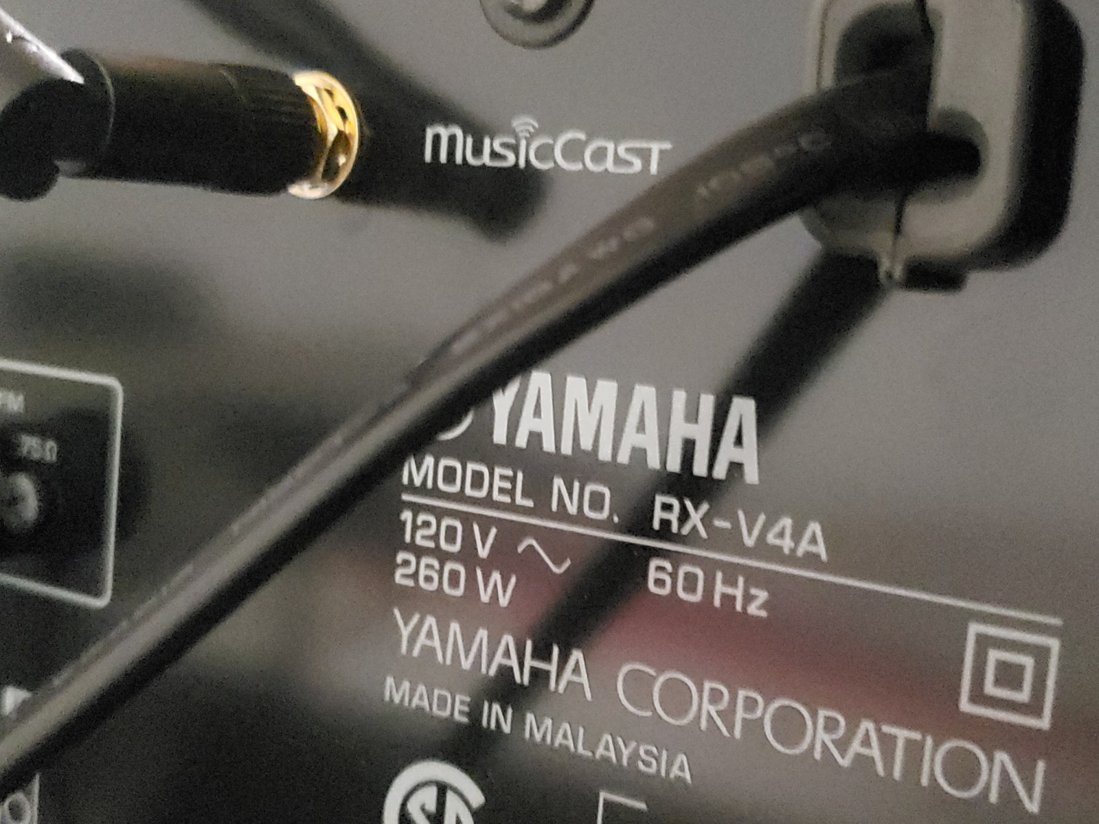 Yamaha RX-V4A 5.2 Channel AV Receiver Complete
