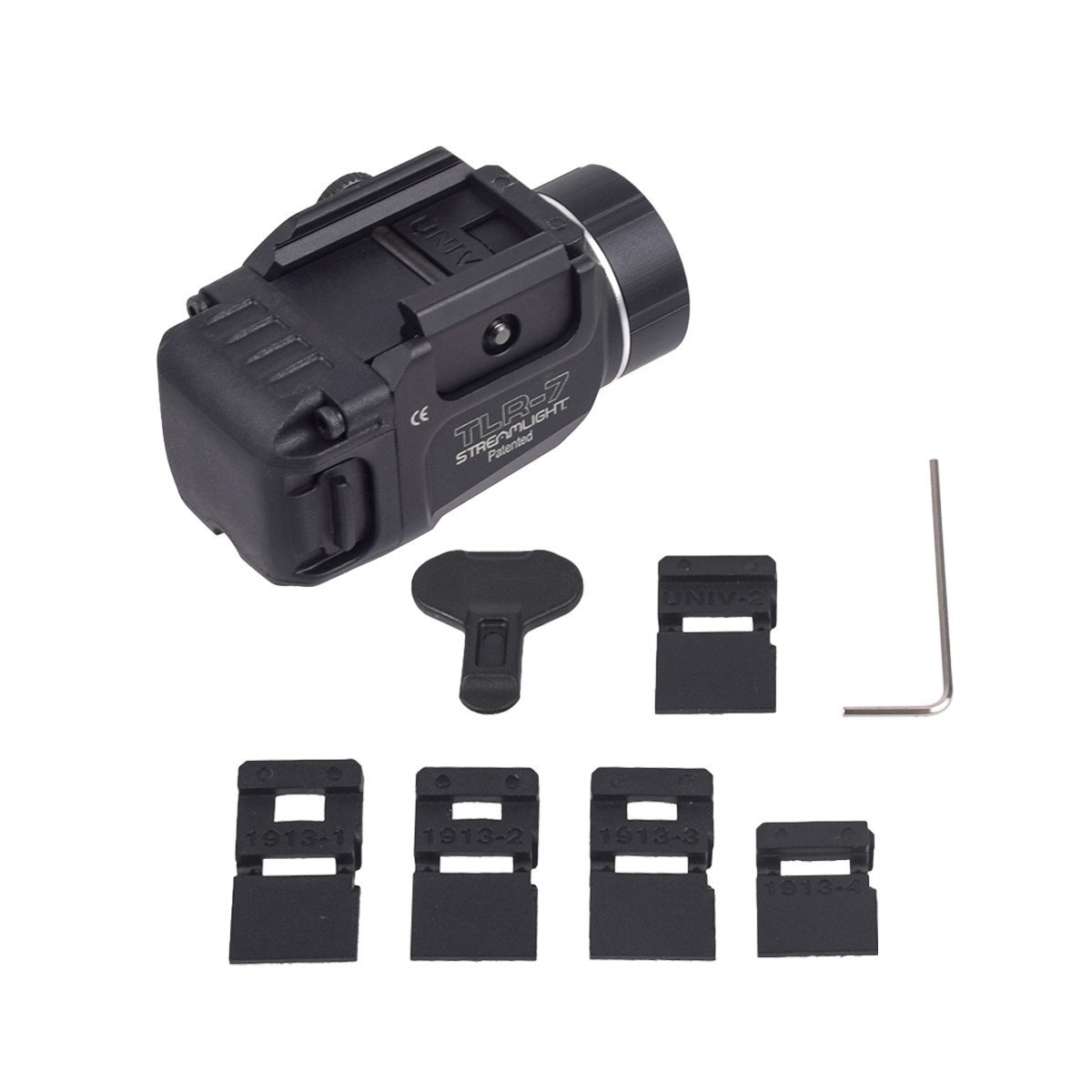 TLR-7 Tactical Flashlight Pistol Weaponlight Candela 1000 Lumens Rail Mounted