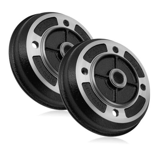 Rear Wheel Brake Drum HubPCS for Kawasaki Mule0100003050051050 KAF540 KAF60 2