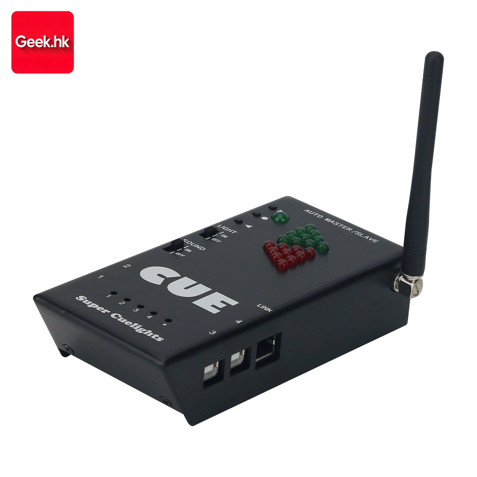 Super Cuelight Presenter Remote One Receiver and Two Transmitters for PPT gk45