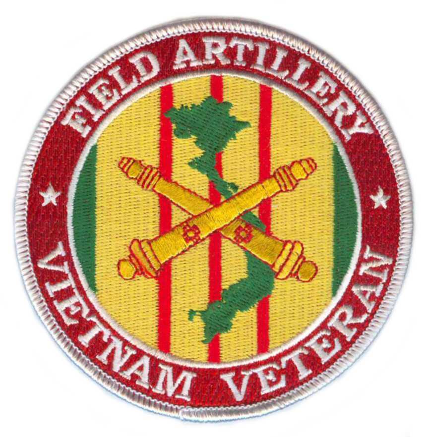 Field Artillery Vietnam Officially Licensed Decal