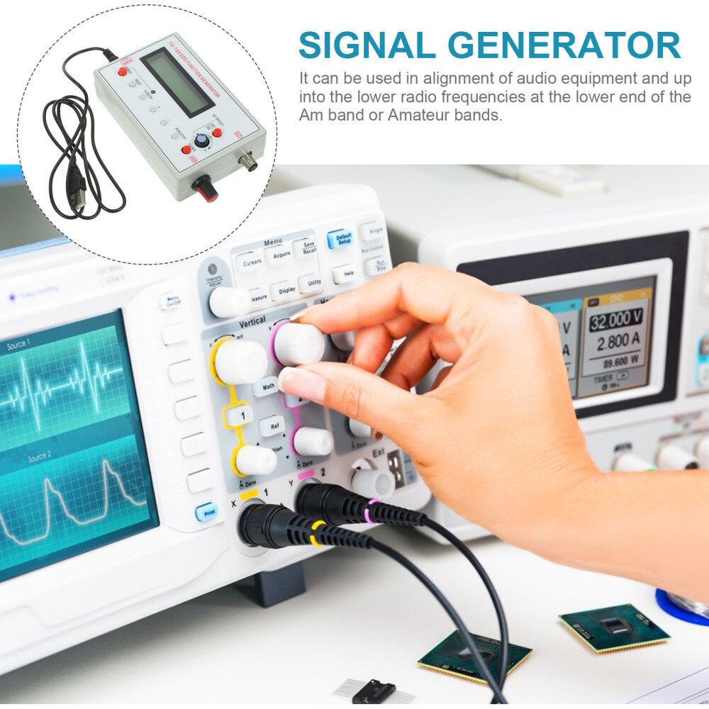 Function Signal Generator Board Sine Triangle Square Output 1Hz-500kHz Frequency