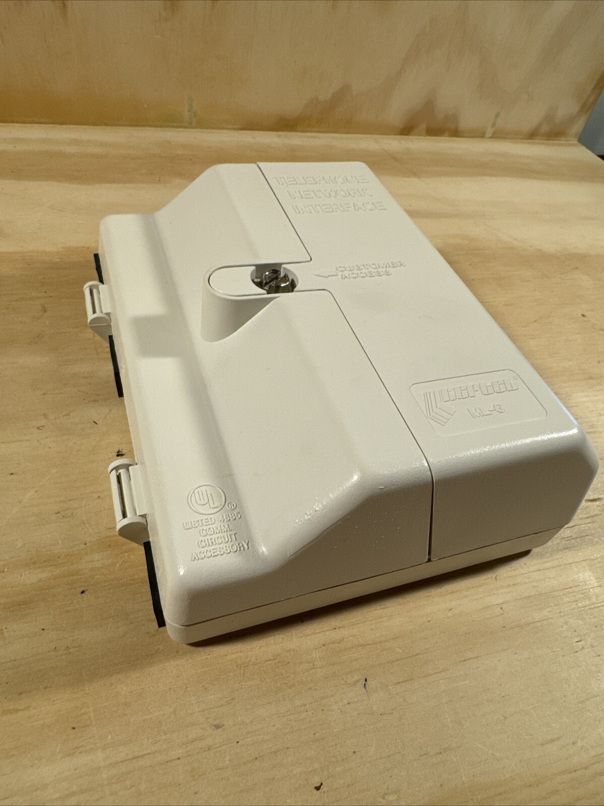Keptel ML-6 Telephone Network Interface Device Box New With Manual
