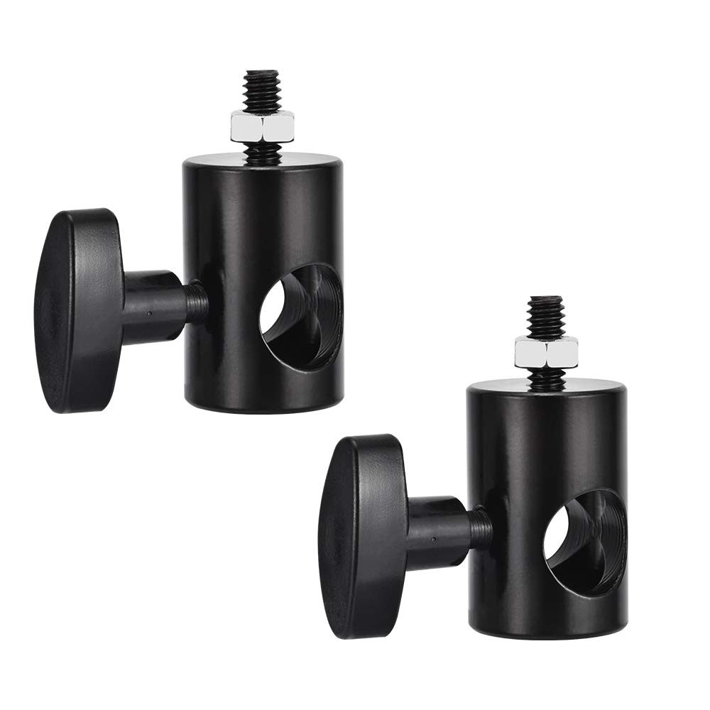 2 PCS Rapid Adapter Convert 1/4 Inch Screw Thread Photography Light Stand