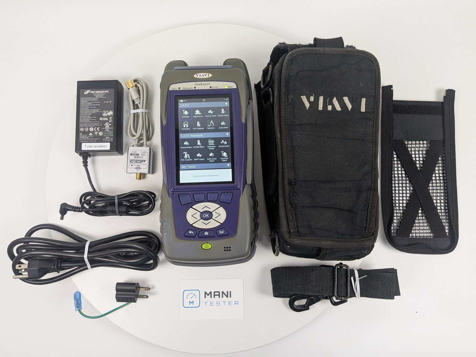 Viavi ONX-630 OneExpert CATV DOCSIS 3.1 Fwd Rev Sweepless Sweep Meter