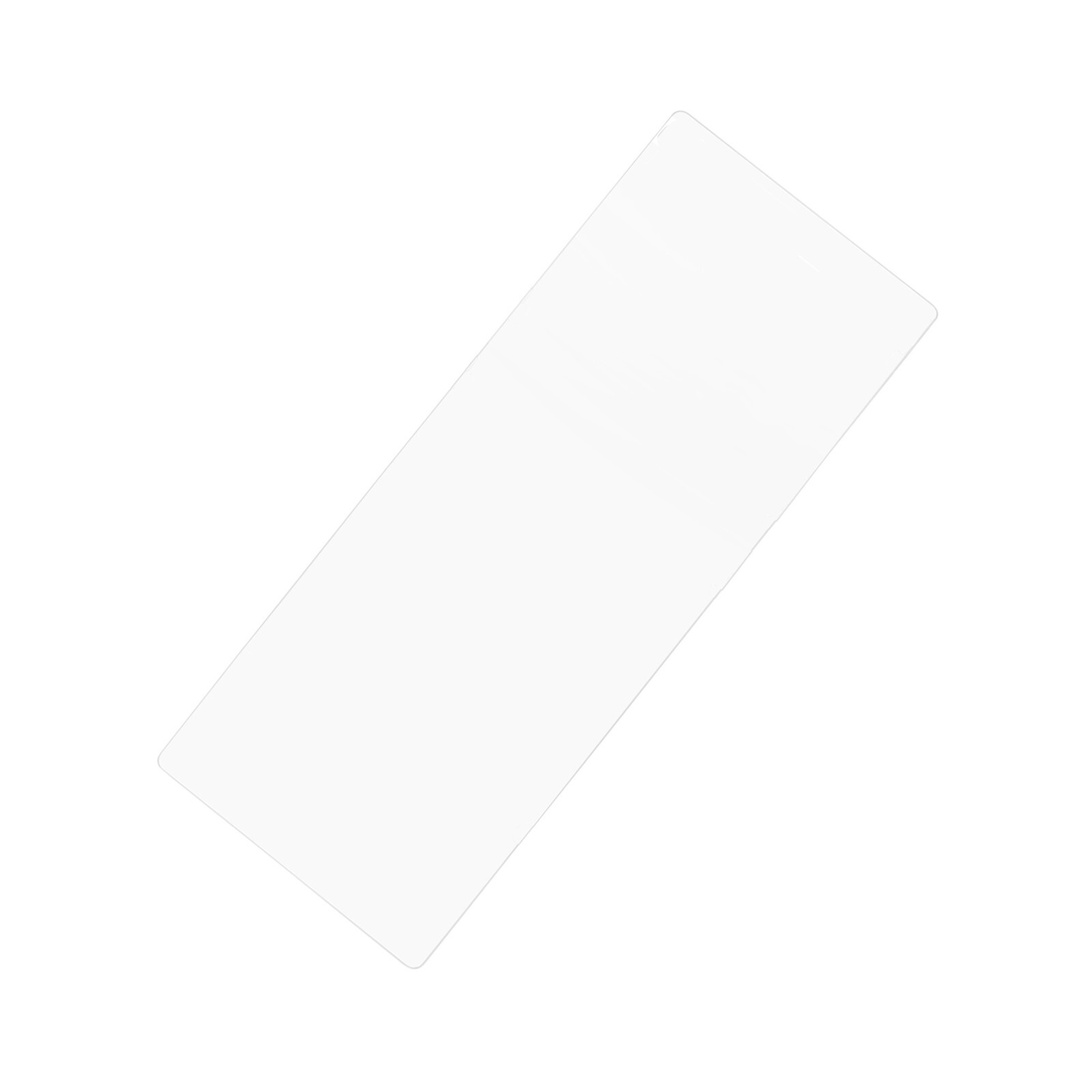 Acrylic Drum Shield One Single Panel 2' X 5.5' 1/4 inch Acrylic w/ Chrome Hinge