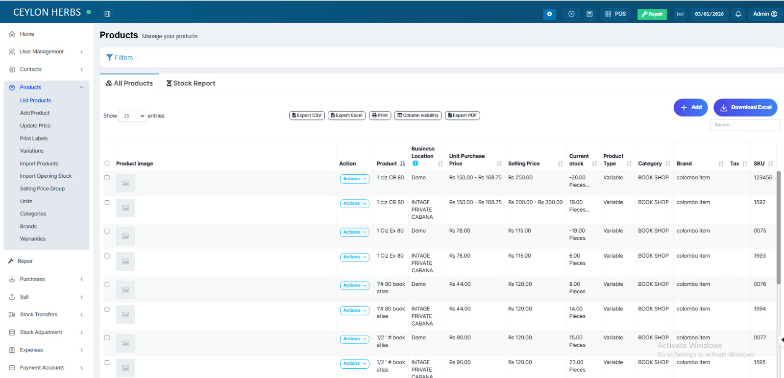 POS & Inventory Management System with hosting