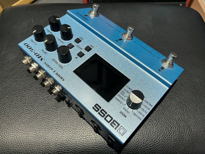 Boss MD-500 Modulation Guitar Effects Pedal 28 Effects Used