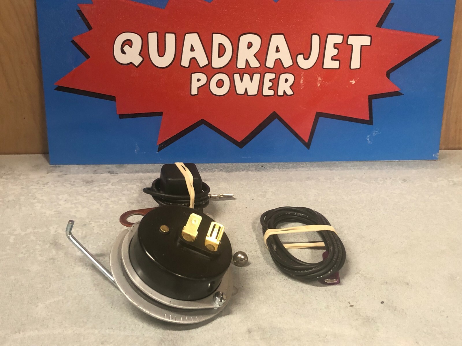 Quadrajet electric choke conversion kit. Chevrolet 350 400 1971-1978