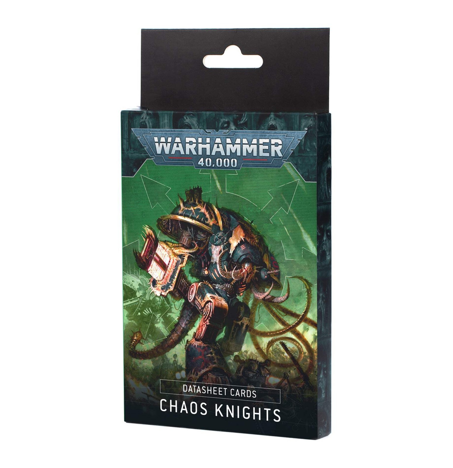 Chaos Knights Datasheet Cards 10th Ed Warhammer 40K