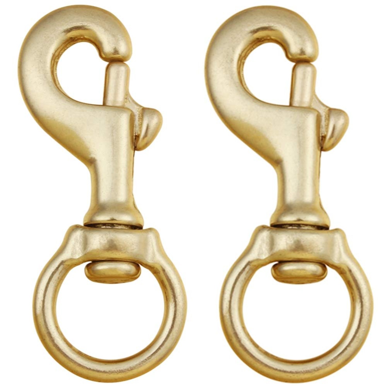 AOWESM Flag Clips Heavy Duty Solid Brass Swivel Snaps Hook for Rope, Flag Pol...