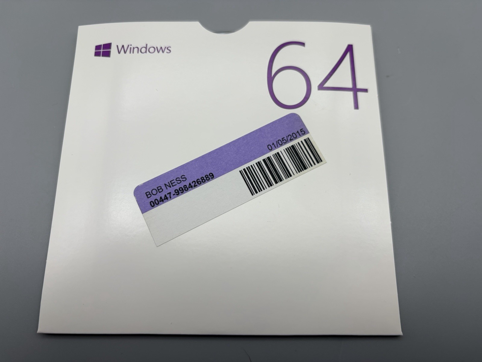 Microsoft Windows 8.1 Full Version 32 Bit and 64 Bit Discs w/Key