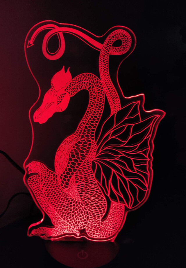 Lampeez 3D Lamp Dragon
