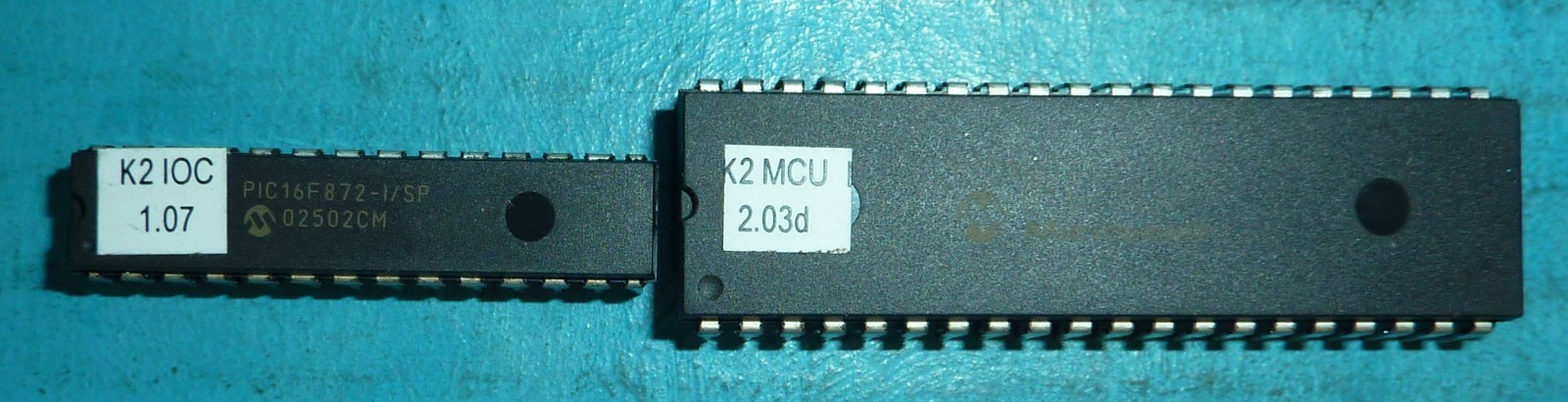 Elecraft K2 MCU PIC18C452 & I/O Controller 16F872 OEM