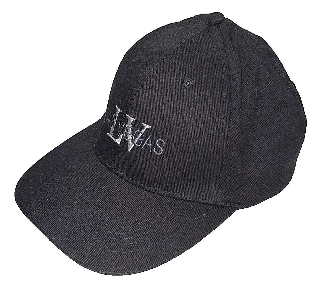 🧢Souvenir Black LAS VEGAS TRAVELER'S Baseball Cap 🧢