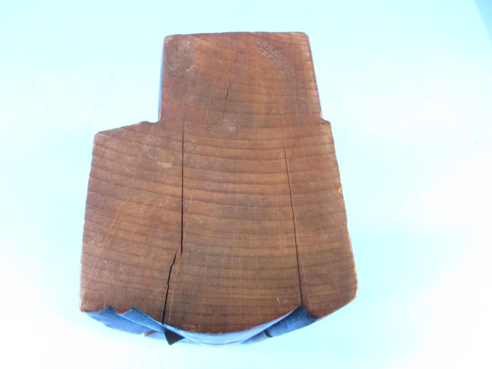 Greenfield Tool Co complex quirk cove wood molding plane needs iron reshaped