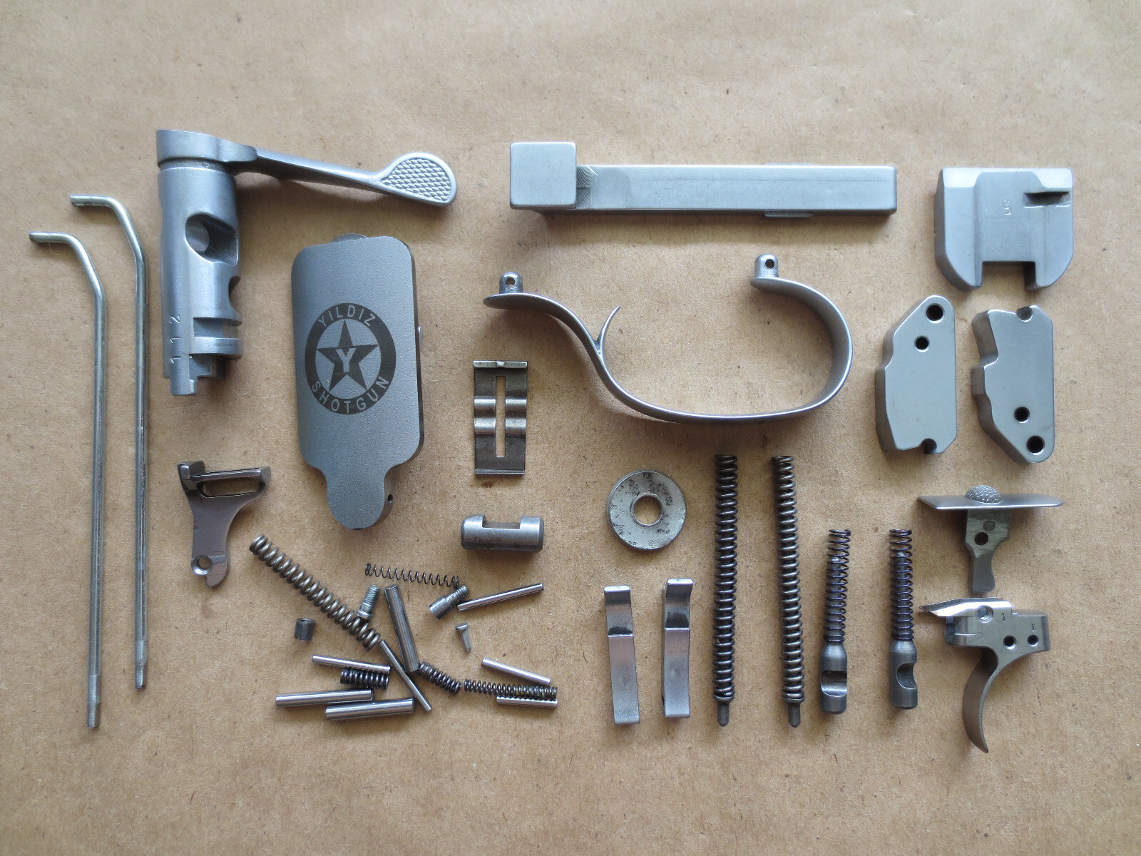 Yildiz Legacy HP 12 Parts Lot 12ga O/U Trigger, Guard, Hammers, Top Lever etc
