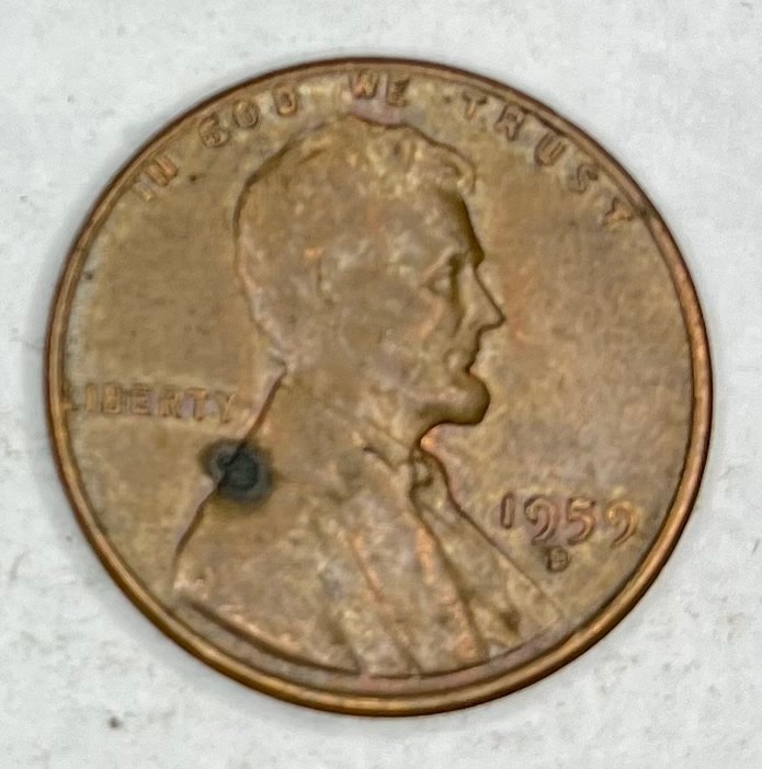 1959 D Lincoln Cent Penny