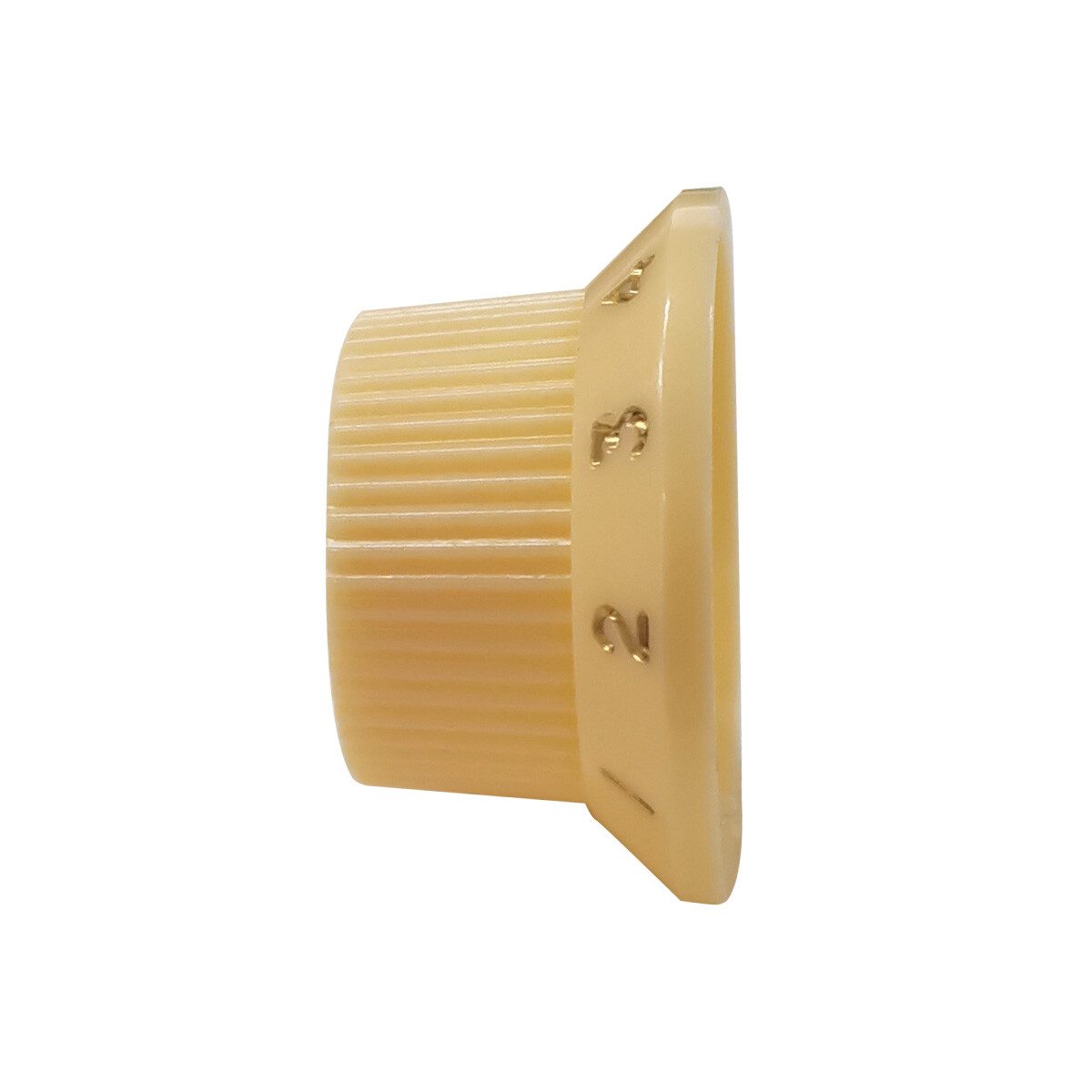 FLEOR Speed Control Knobs 1 Volume 2 Tone Guitar Knob Set Fit ST Style, Yellow