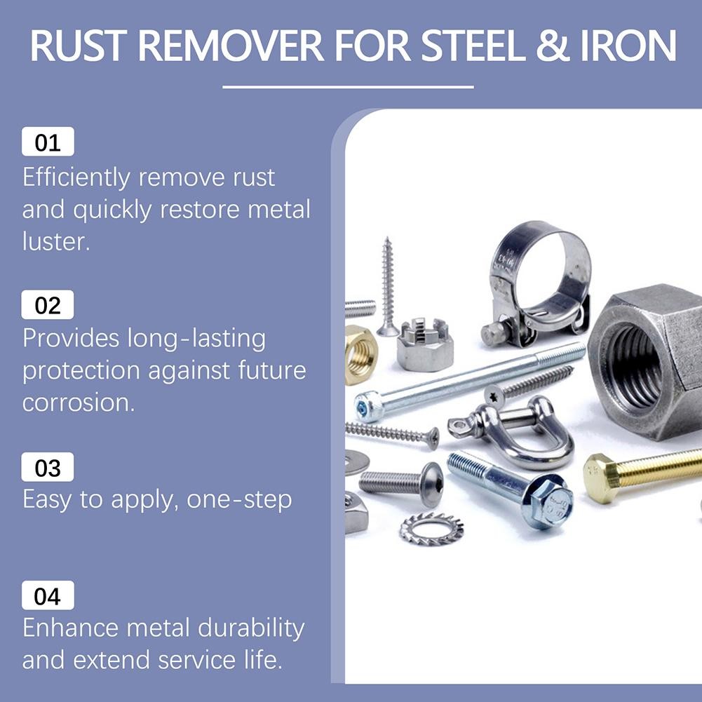 Industrial ﻿Highly Concentrated Rust Remover 120ml For Steel & Iron