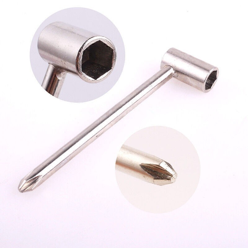 Metal 7mm Truss Rod Wrench Silver Color For Jackson Ibanez PRS Electric Guitar