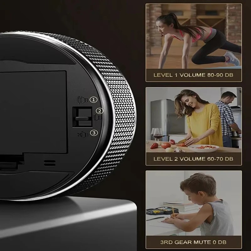 Magnetic Digital Kitchen Timer Rotary Countdown Cooking Timer Stopwatch