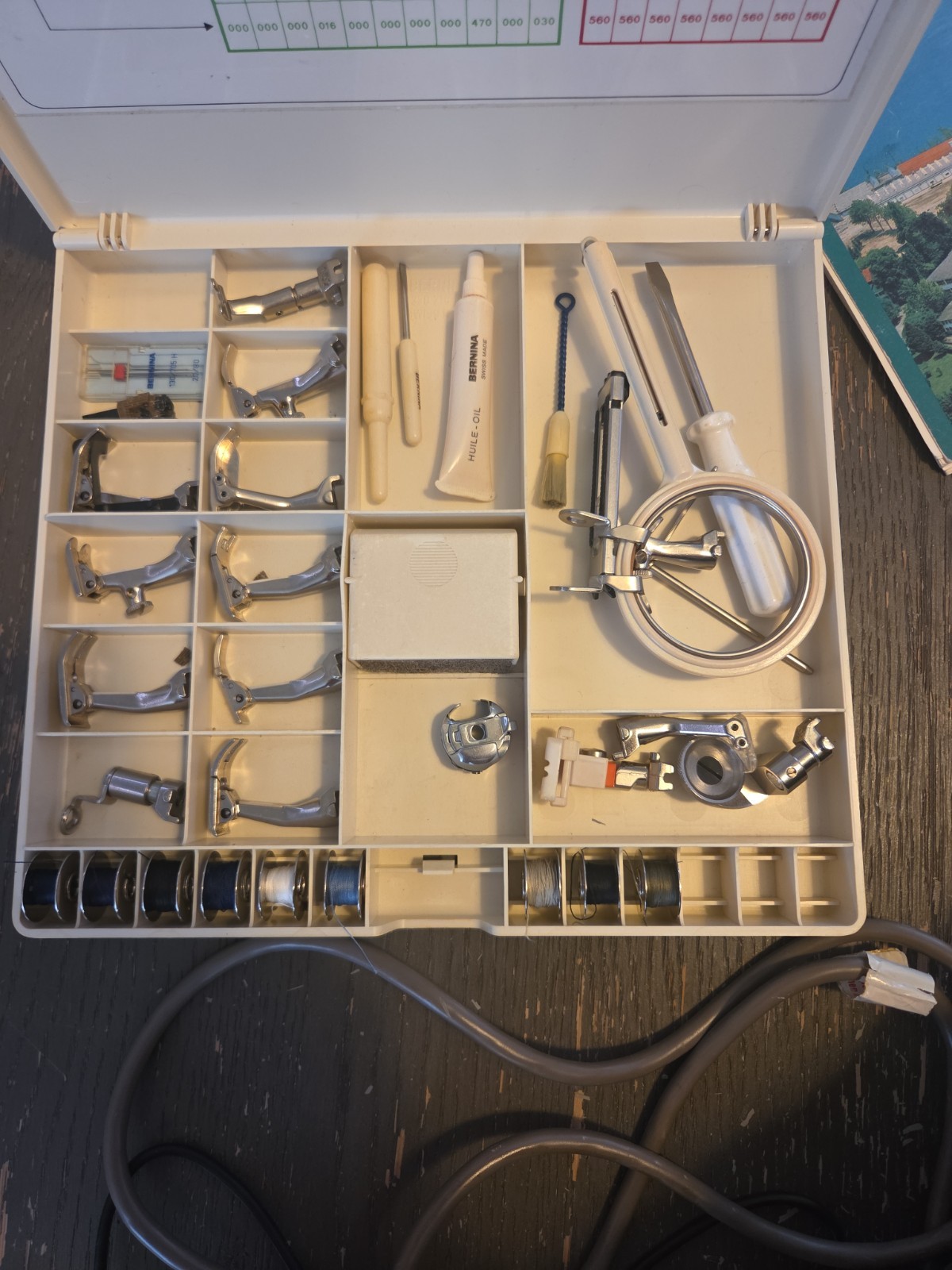 BERNINA Record 930 Electronic Sewing Machine (Read Description)