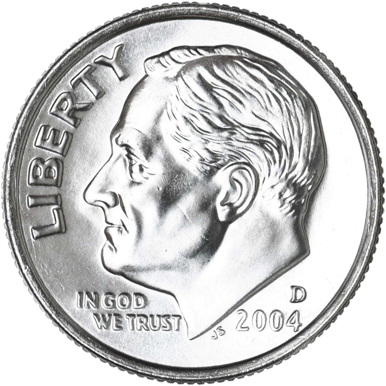 2004 D Roosevelt Dime BU US Coin