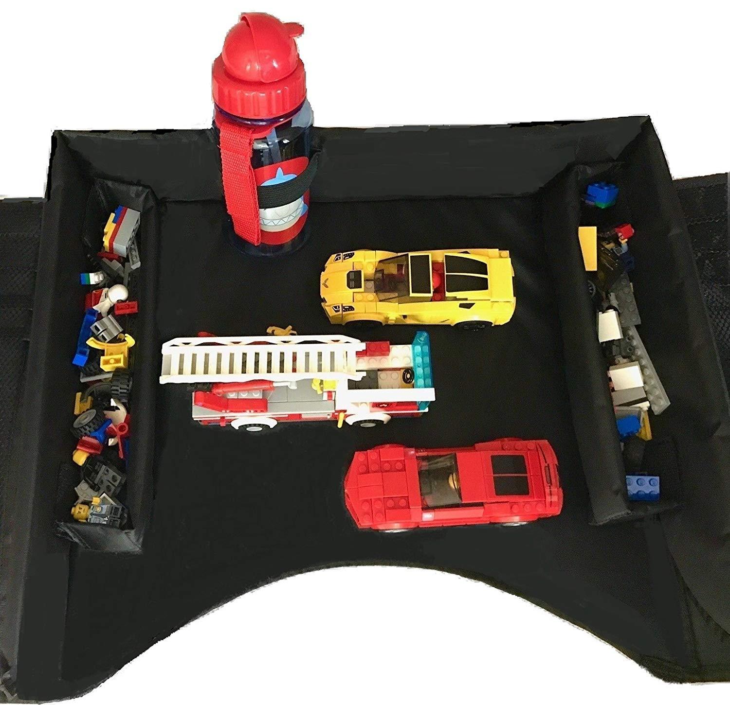 KIDS TRAVEL TRAY black