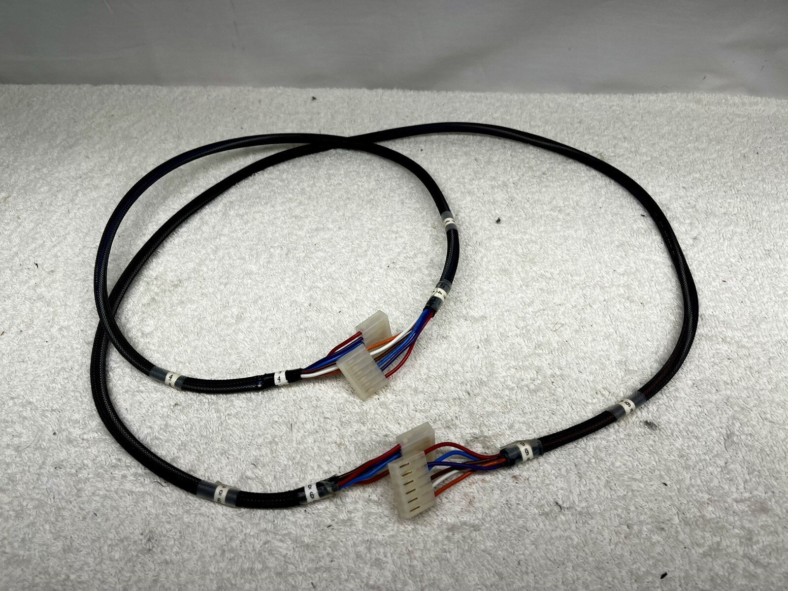 Lot of 2 Harris Broadcast Molex Power Cables