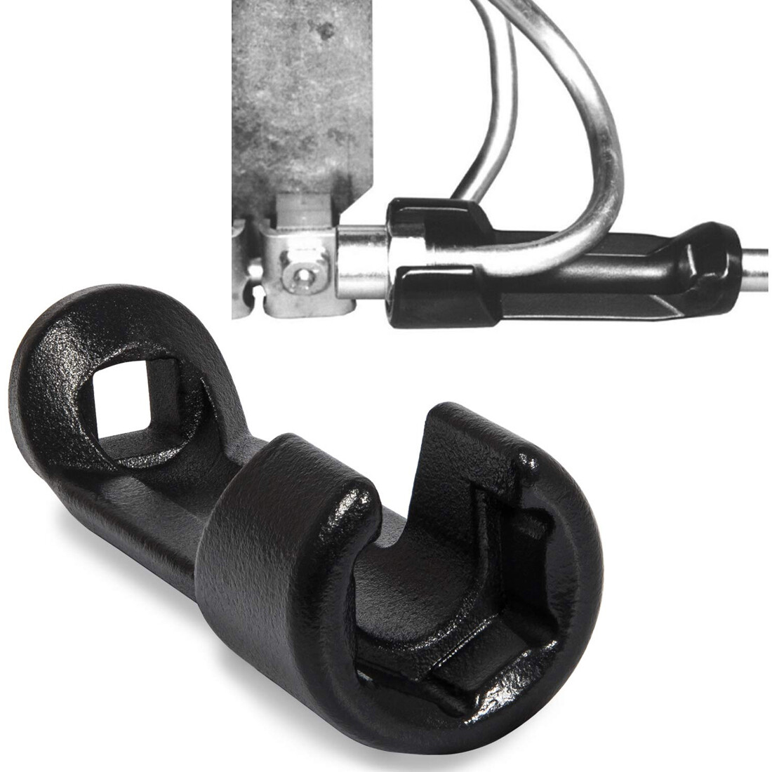 For Cummins 3/4" Fuel Injection Flare Nut Socket Fuel Pump Lines Removal Tool