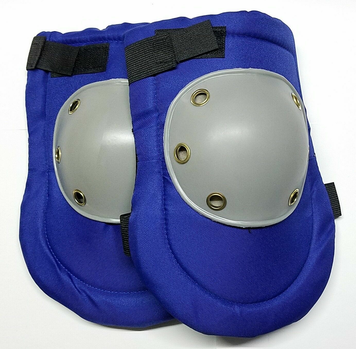 Knee Pads Industrial Carpentry Construction Hard Cap Foam Padded Blue Pair Safe