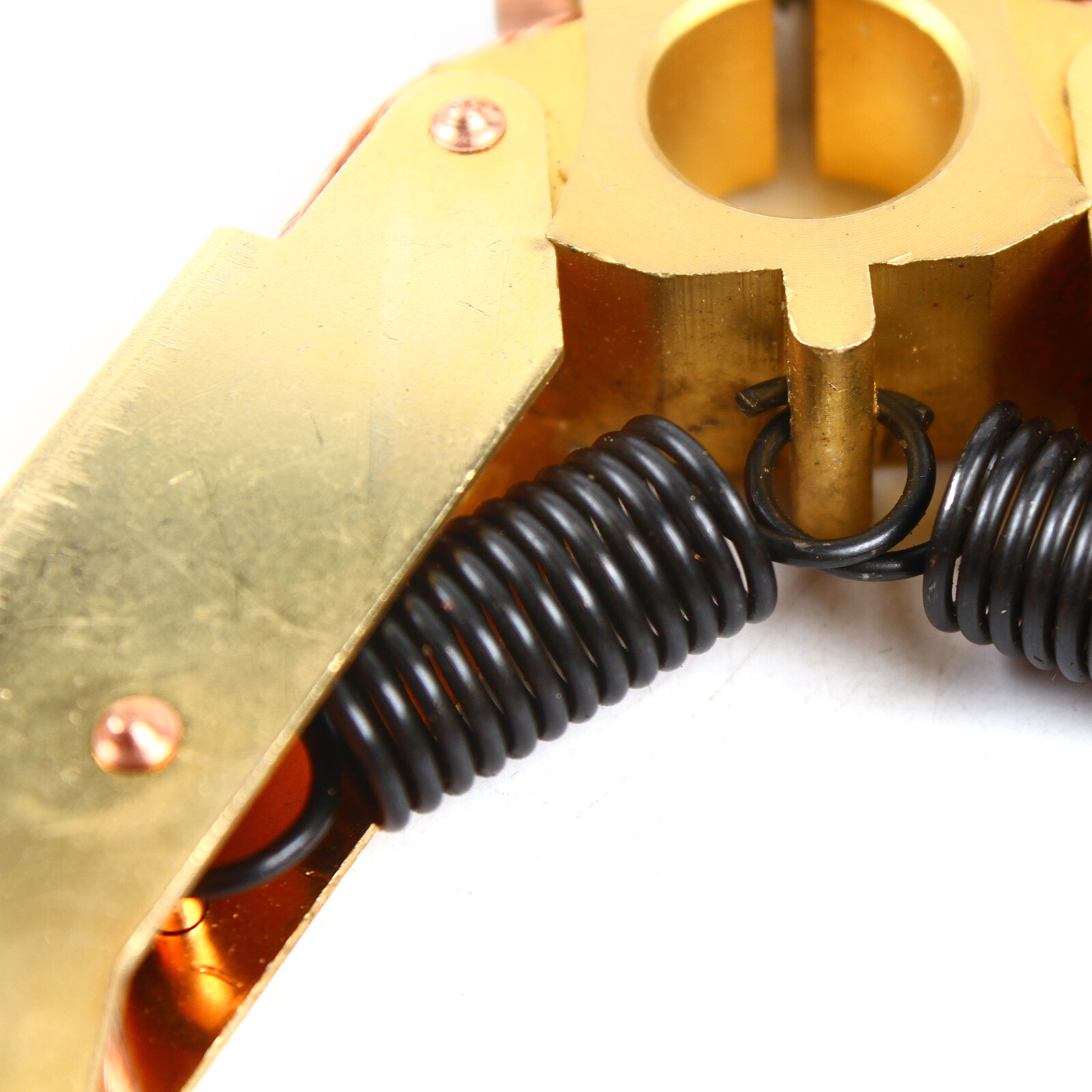 Copper Motor Carbon Brush Herringbone Holder V-shape For Slip Ring Fit DC motor.