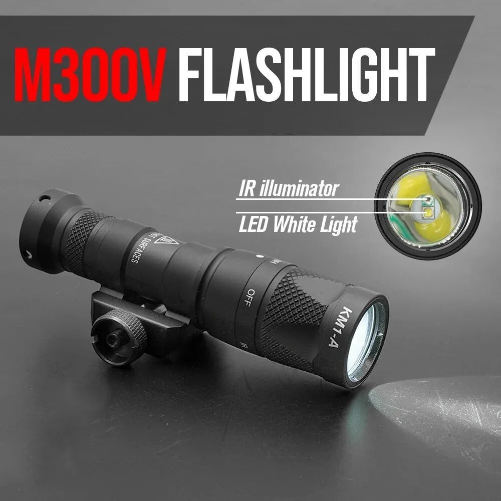 for M300V-IR LED WeaponLight White & IR Output Constant / Momentary w Tail