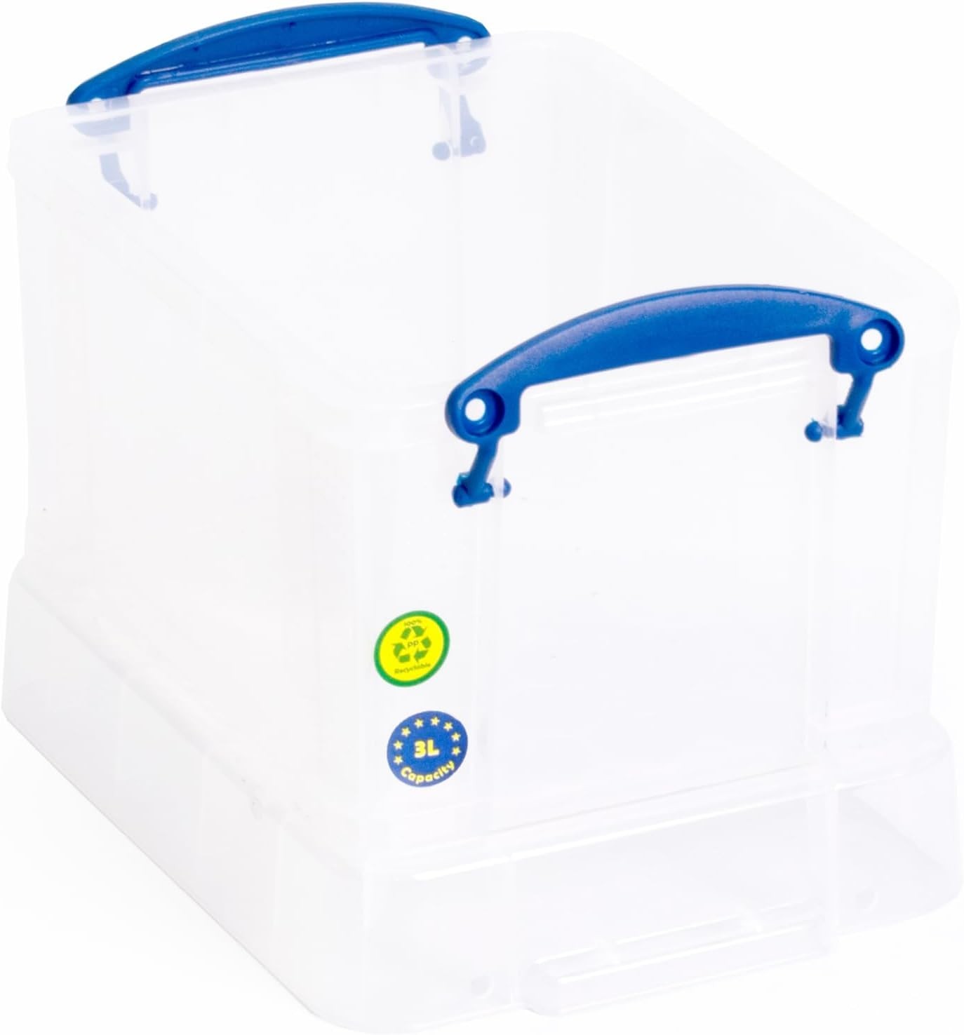 New Really Useful Plastic Storage Box 3 Litre Clear Fast Shipping