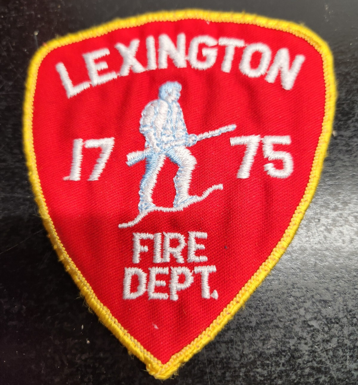 Vintage Lexington Massachusetts Fire Department Shoulder Patch