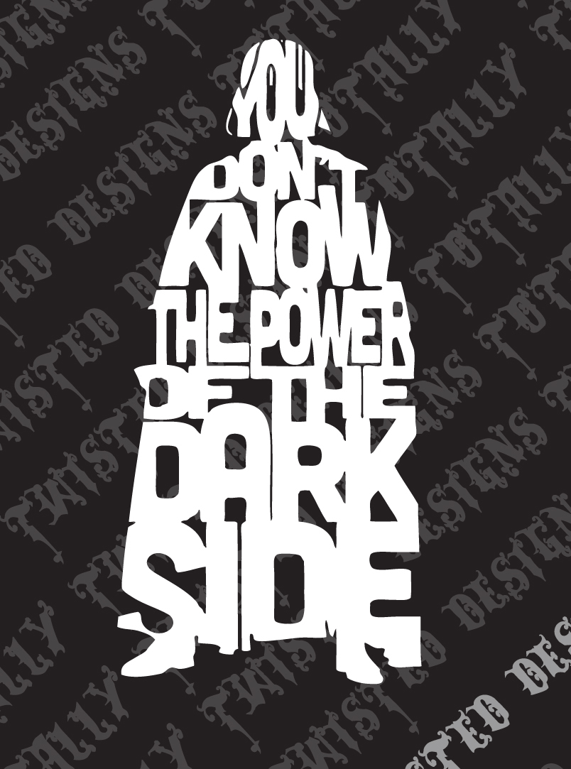 Star Wars Dark Side car truck vinyl decal sticker darth vader boba fett empire
