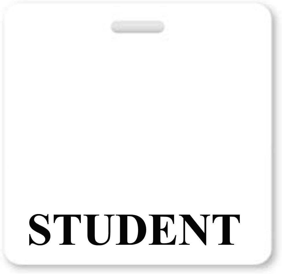 STUDENT Badge Buddy - Horizontal -  Heavy Duty ID Card Buddies for Students