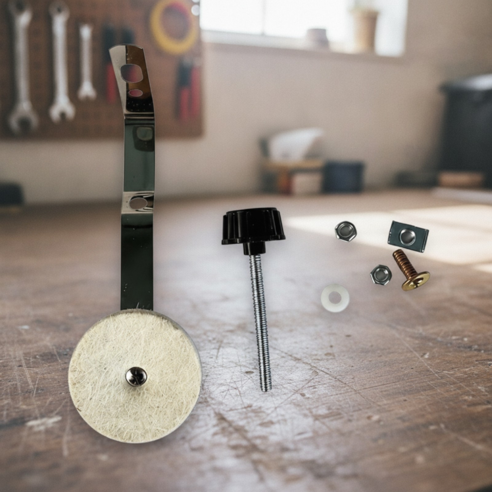 Drum Dampener with Felt Pad Volume Control Percussion Accessory for Drummers