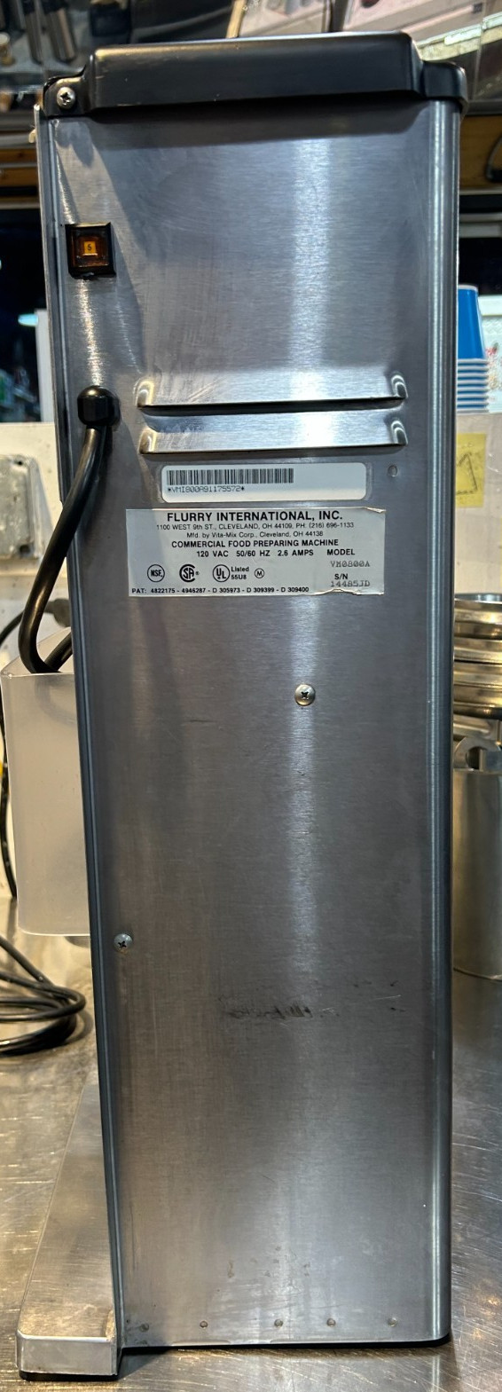 Used Flurry International VM-0800A with Varior II Variable Controller