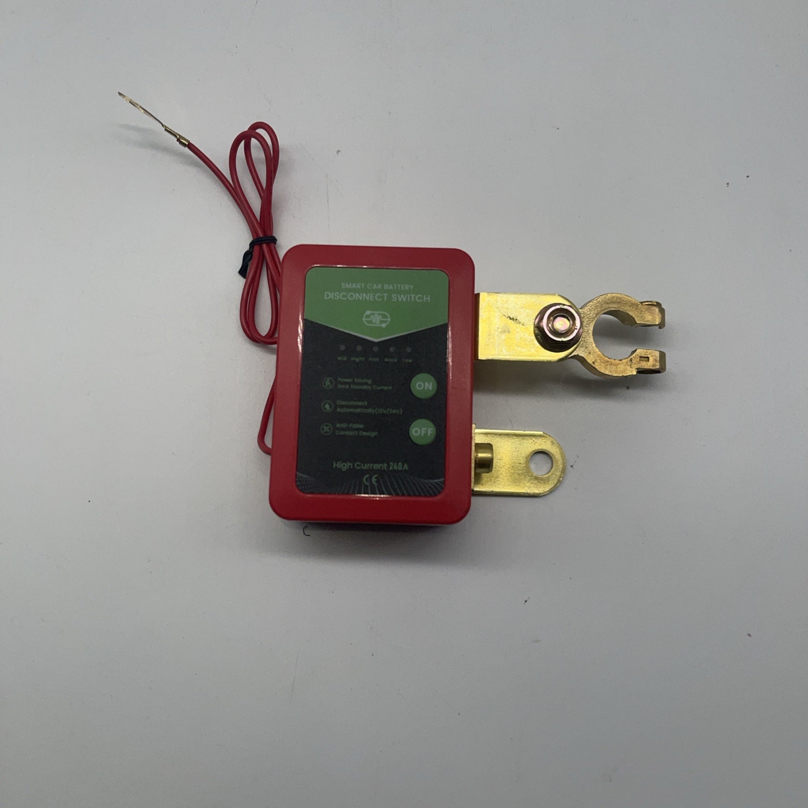 Kill Switch for Car - 12V Remote Battery Disconnect Switch Smart Voltage Car Bat