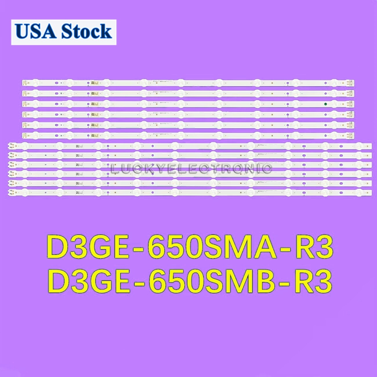 LED Backlight Strips For Samsung 2013SVS65 3228N1 UN65EH6000FXZA UN65J6200AF