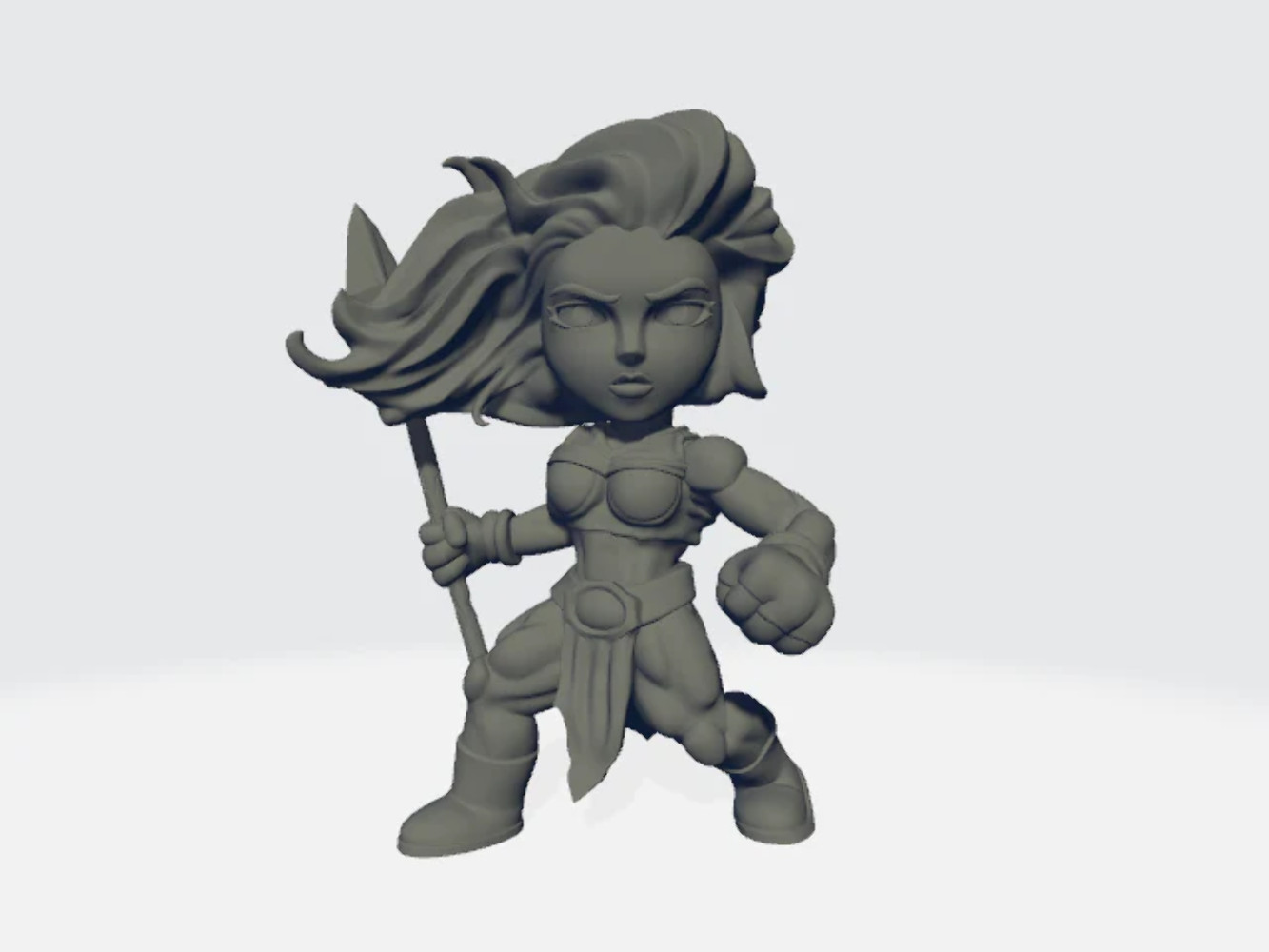 Chibiatures - Amazon Spear #3