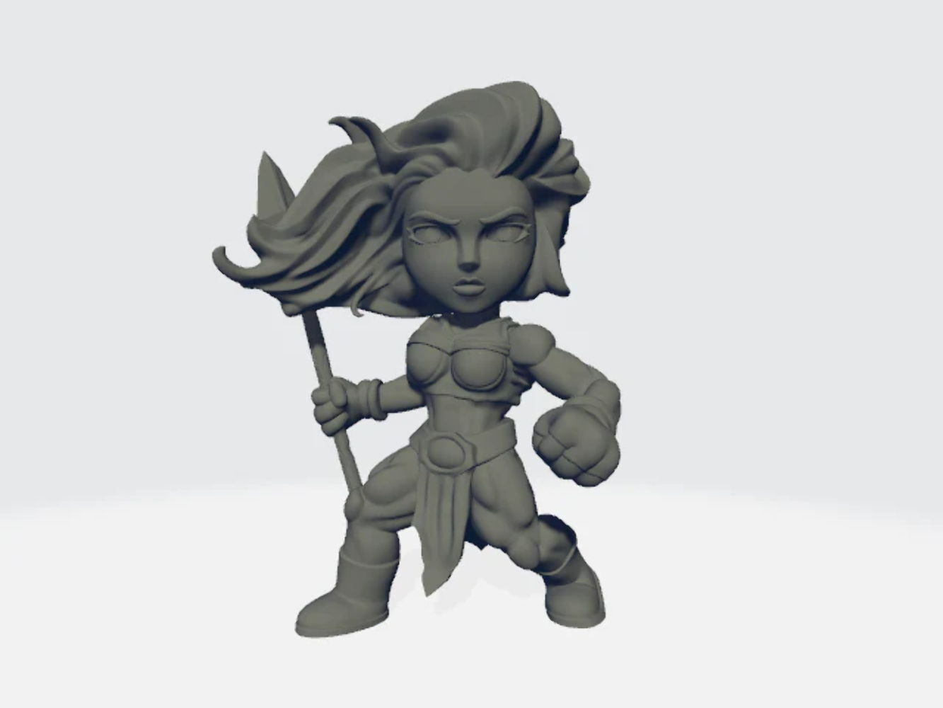 Chibiatures - Amazon Spear #3
