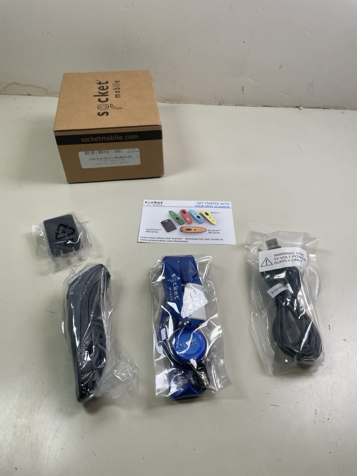 Socket Mobile CHS 7CI CX2870-1409 Gray Barcode Scanner Open Box
