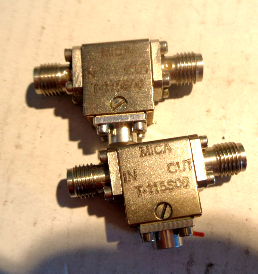 1 Mica Microwave T-115S06 T115S06 SMA RF MICROWAVE ISOLATOR