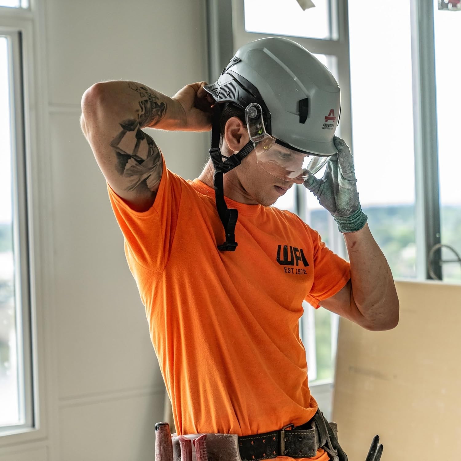 Durable SHK-1 Anti-Scratch Half Shield: Crystal Clear Vision & Helmet Accessory